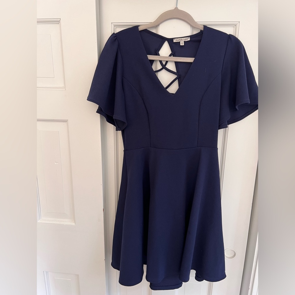 Charlotte Russe Navy Dress